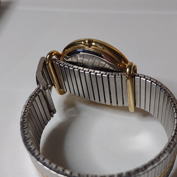 Two Tone 6.5 Inch Futura Stretch Watch - Picture 8 of 11